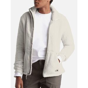 The North face Fleece gray sweater jacket Womens Small